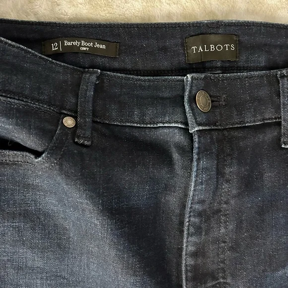 Talbots Barely Boot Jeans - Picture 6 of 8